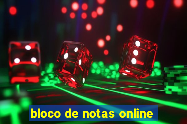 bloco de notas online